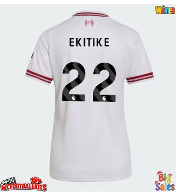 Liverpool Hugo Ekitike #22 Replica Away Stadium Shirt for Women 2026-27 Short Sleeve